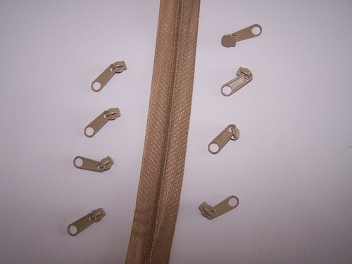 Zip (2 m) + jezdec ( 8 ks) - béžová (308) — foto 4