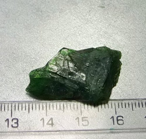 Chromdiopsid surový - D964 — foto 2