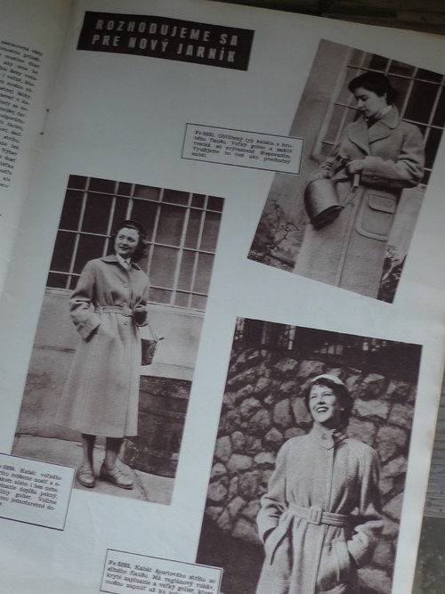 Móda, textil ... 2/1952 ... slovensky — foto 6
