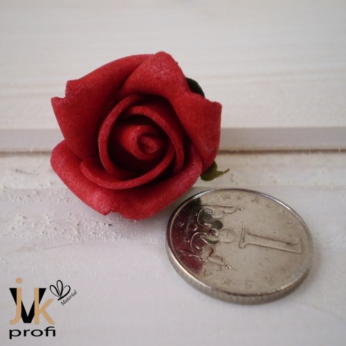 Pěnová růže drobná - červená — foto 4