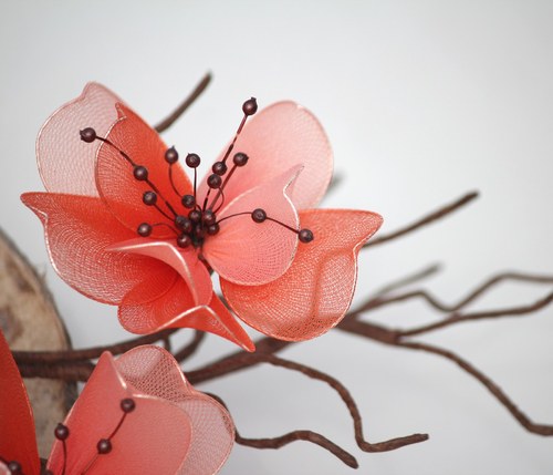 Nylon flowers- "Tři v kokosu" — foto 2