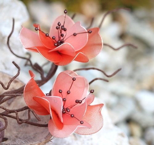 Nylon flowers- "Tři v kokosu" — foto 4