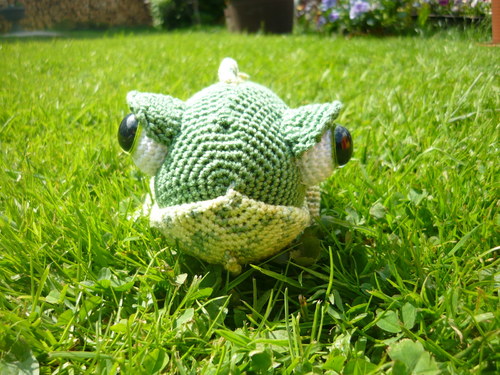 Háčkovaný chameleon Julian — foto 3