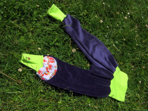 Rostoucí tepláčky pro BKM - 5-24m zelené — foto 2