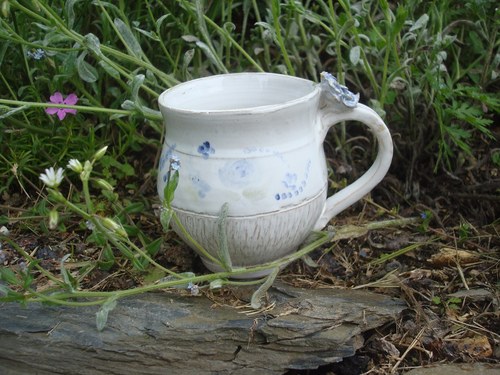 Hrnek Rosa Ile de Bourbon England blue — foto 2