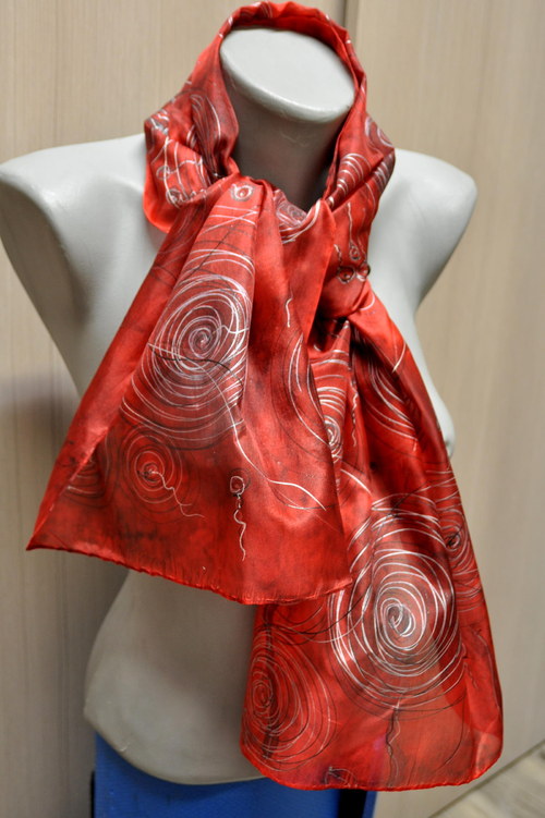 Flamenco /hedvábný šál/ — foto 2