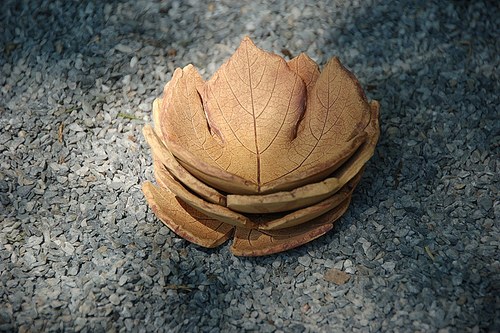 Keramické listové mističky-10 cm — foto 3