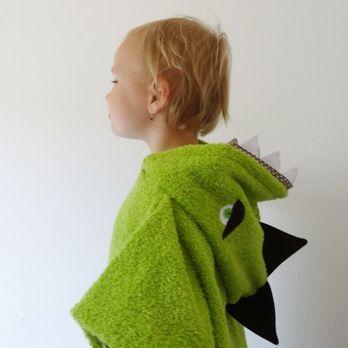 Froté pončo dino 70 cm — foto 3