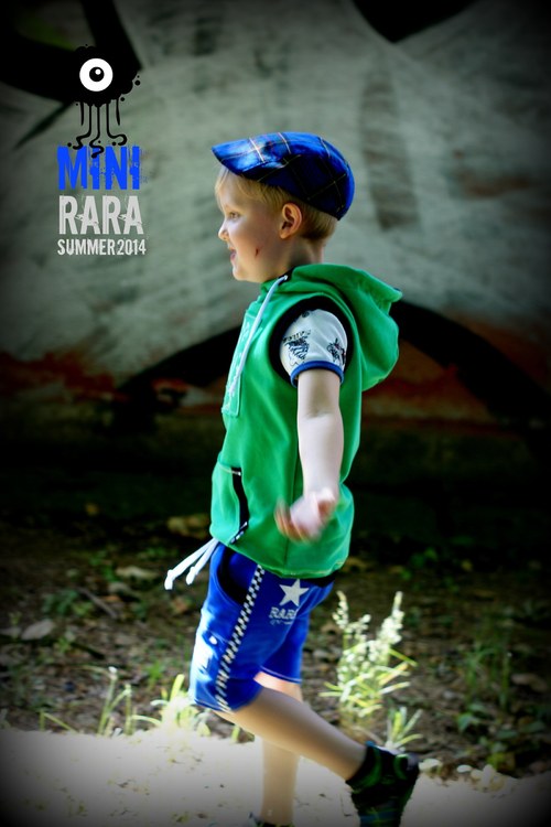 RARA - kraťasy PIRATE modré krátké — foto 5