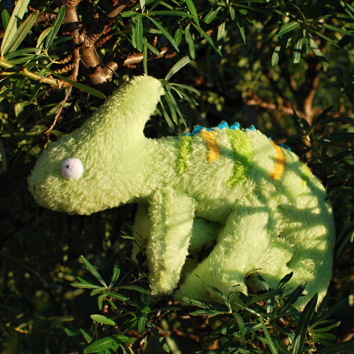 Plyšový chameleon — foto 5