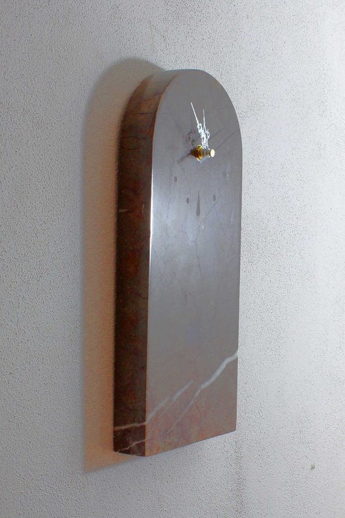 Mramorové nástěnné hodiny . — foto 2