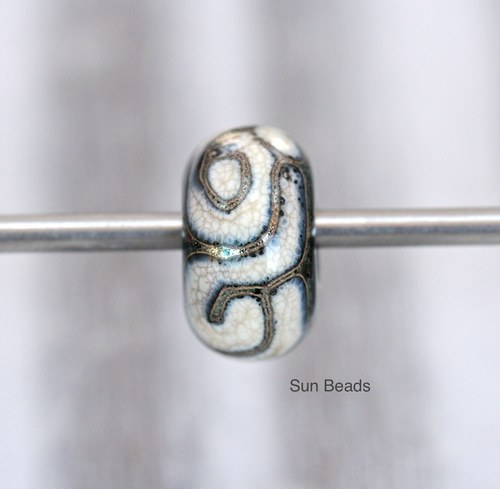 Big hole bead - Želva — foto 3