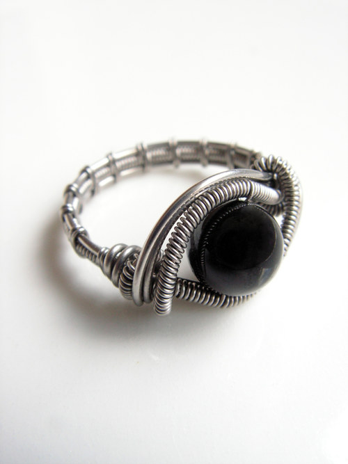 Prsten "Propast" onyx — foto 2