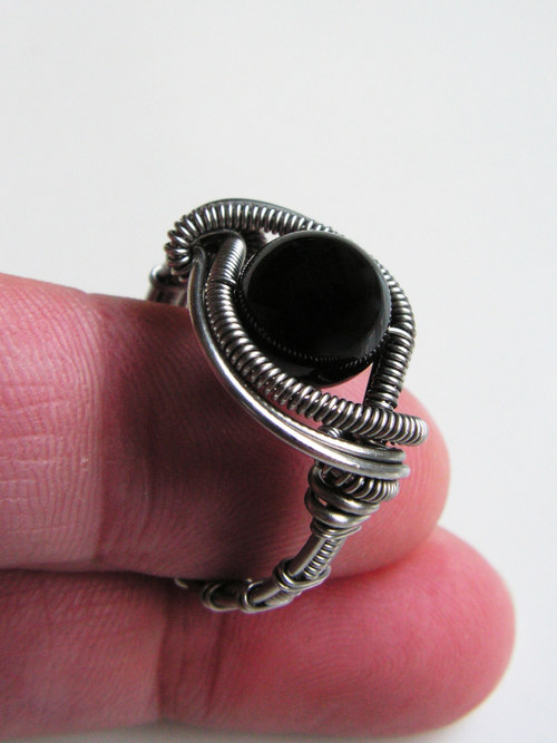 Prsten "Propast" onyx — foto 3