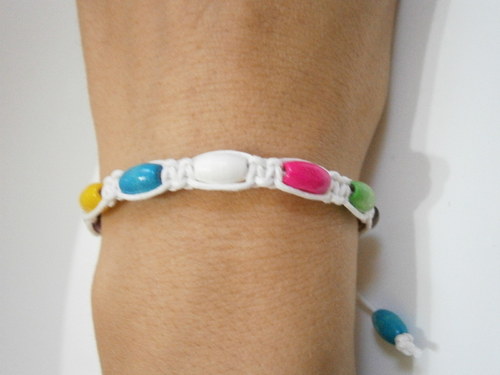 Náramek Shamballa barevný — foto 3