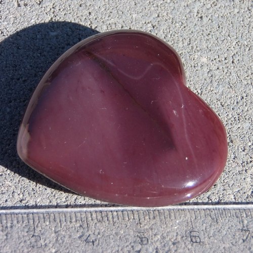 Srdce jaspis B4 — foto 2