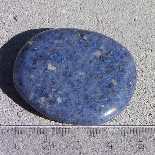 Dumortierit - placka B25 — foto 2