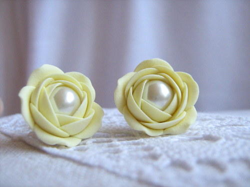 Vanilla lace, sada náušnice a prsten — foto 6
