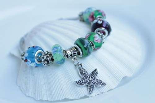 Náramek z vinutých perel — foto 3