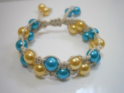 Náramek Shamballa dvojřadý — foto 2