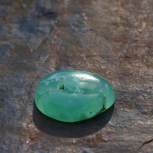 Chrysopras, kabošon č.1560 — foto 4