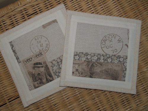 Prostírání pod hrníček - Vintage — foto 3
