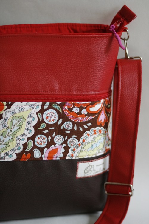 Kabelička - Paisley Marron — foto 3