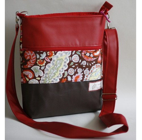 Kabelička - Paisley Marron — foto 5