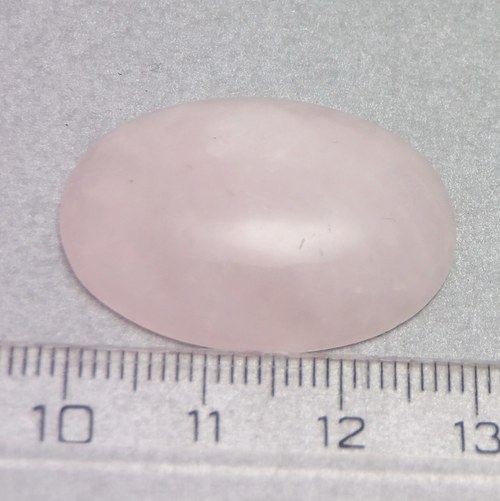 Růženín - kabošon - 2,2 x 3 cm - B59 — foto 3