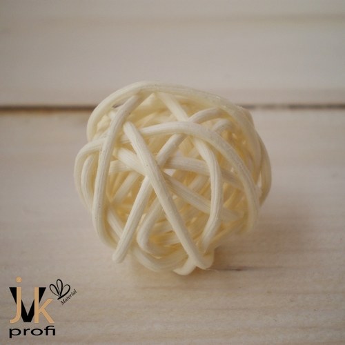 Pedig koule - bílá 3 cm — foto 3