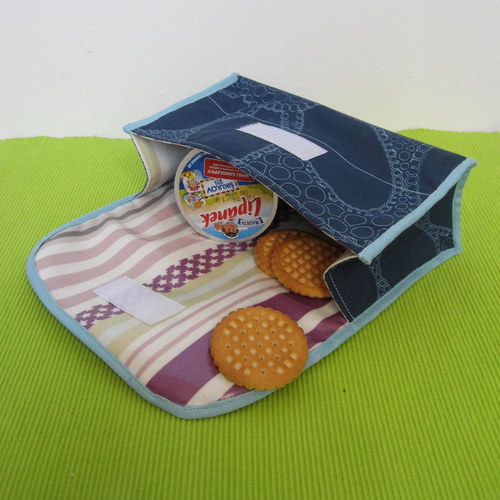 SNACKBAG s uchem- modrý — foto 5