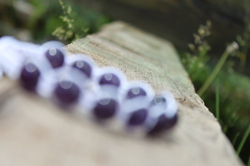 Náramek makramé/shamballa — foto 4