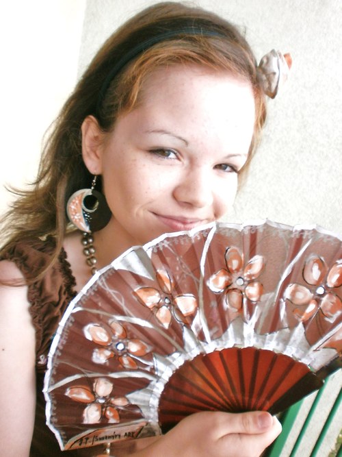 Dřevěné náušnice - brown — foto 5
