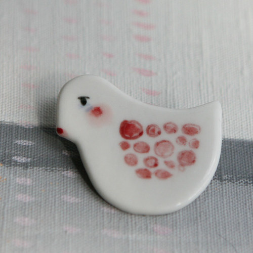 Porcelánče ...Maličká (porcelán.brož) — foto 2