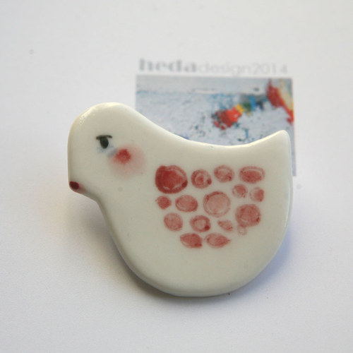 Porcelánče ...Maličká (porcelán.brož) — foto 4