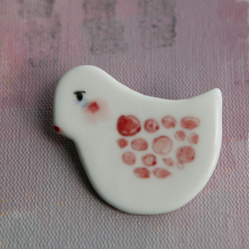 Porcelánče ...Maličká (porcelán.brož) — foto 5
