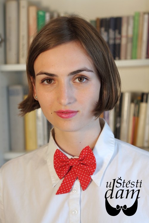 Brožka "Red Polka Dots" — foto 2