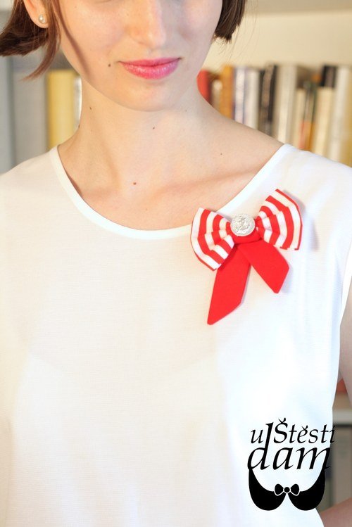 Brožka "Super Sailor Red" — foto 2
