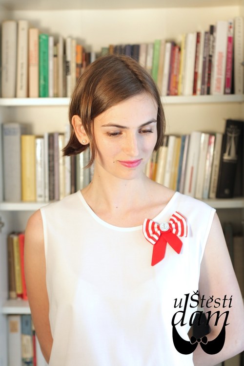 Brožka "Super Sailor Red" — foto 3