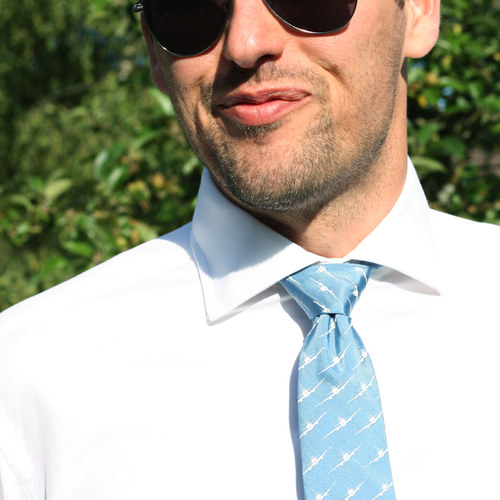 Kravata aviator #2 blue — foto 2