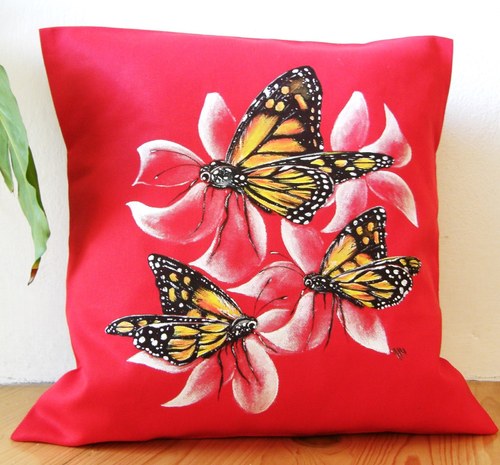 Polštářek 35cm x 35cm -MONARCHA — foto 2