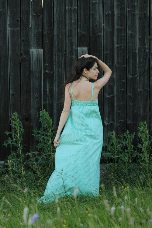 Maxišaty Aqua drops — foto 2