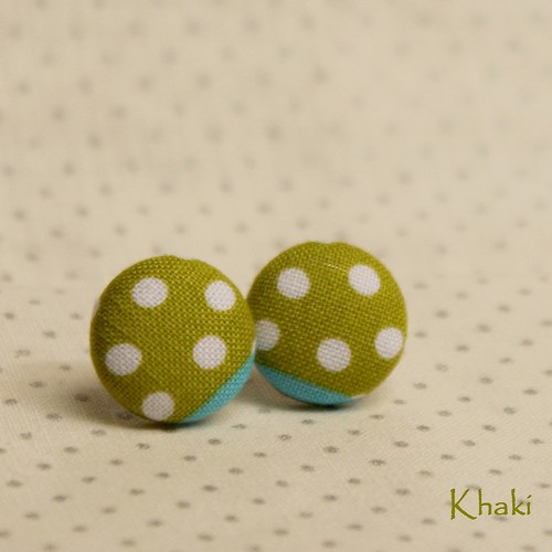 Puntíkaté hráškové buttonky — foto 2