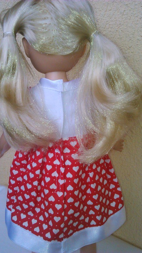 Annabell 42cm - srdíčkové šatičky — foto 4