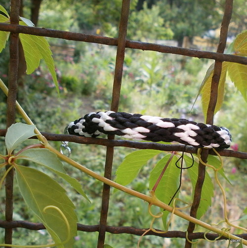 Náramky - Hadování černé — foto 2