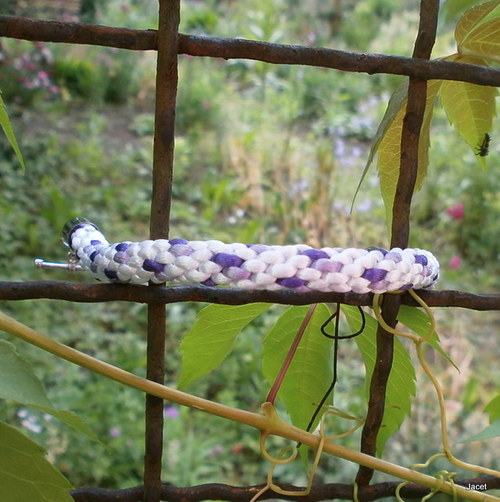 Náramky - Hadování bílé — foto 2