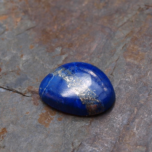 Lapis lazuli kabošon č.1582 — foto 4
