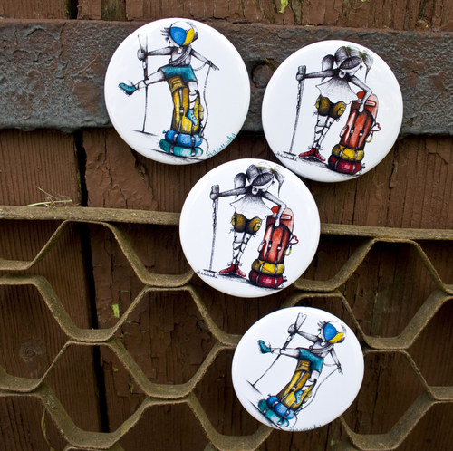 MAGNET -56mm- Cestovatelka — foto 5
