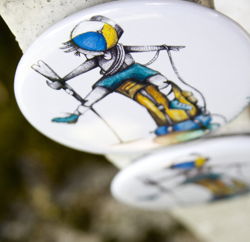 MAGNET -56mm- Cestovatel — foto 3