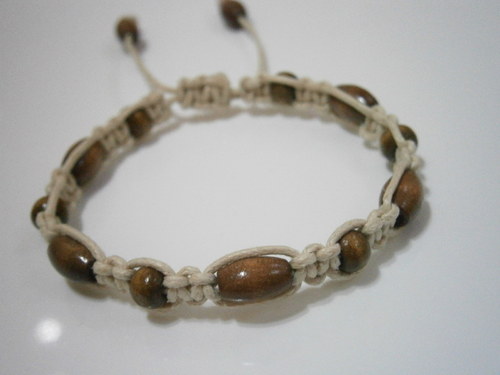 Náramek Shamballa hnědý — foto 2